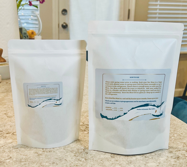 Dried Golden Sea Moss